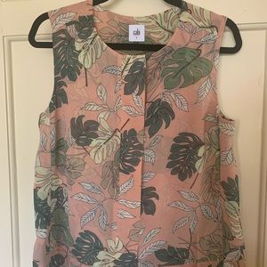 Cabi tropical blouse size S